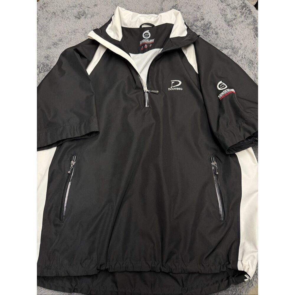 Sunderland Doonbeg Short Sleeve Half Zip Golf Windbreaker, Size Men’s XXL!